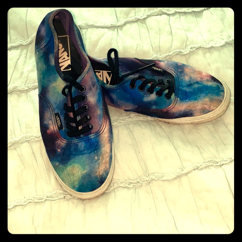 Galaxy Vans (women’s: 5.5)